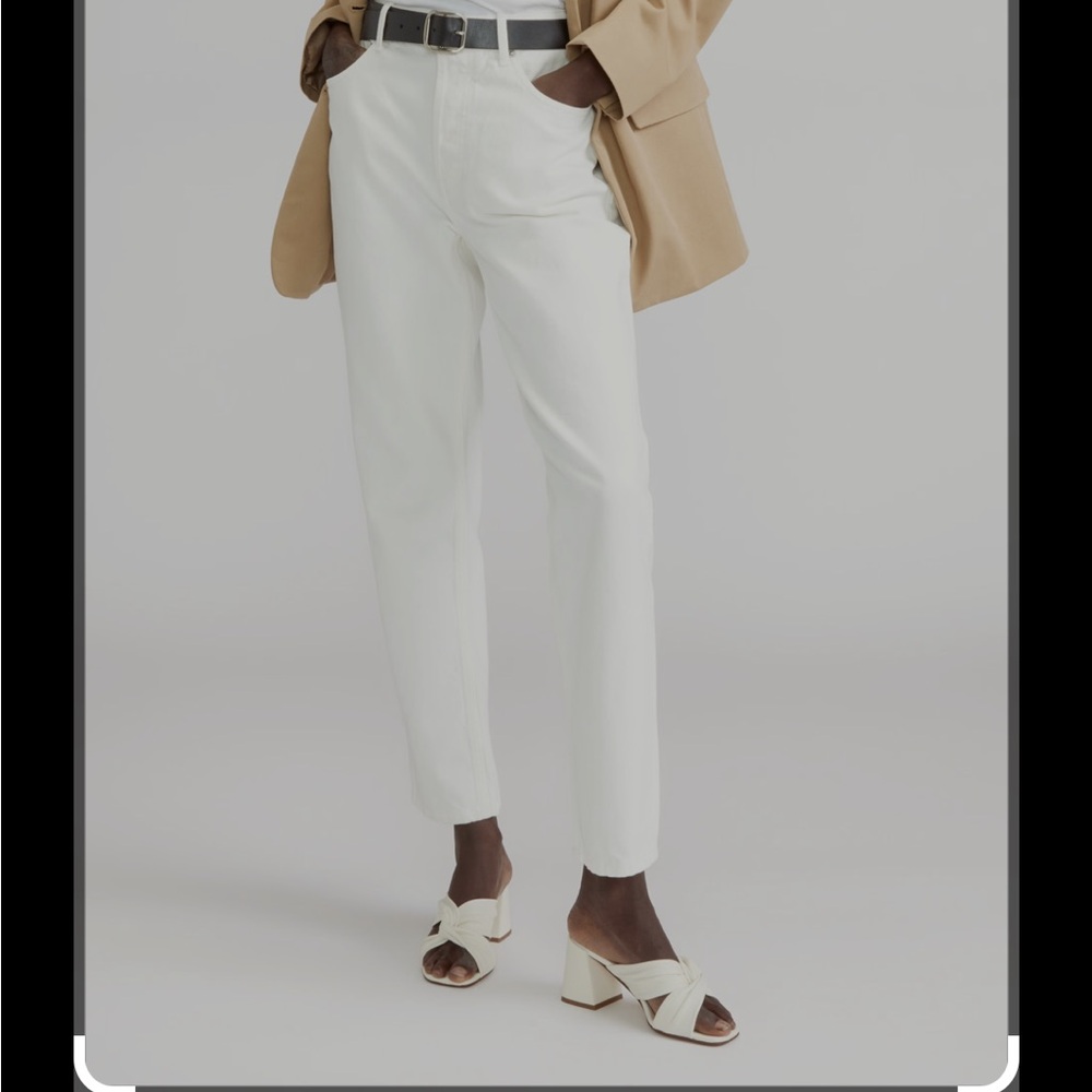 NWT Everlane 90s Cheeky Jean in Bone